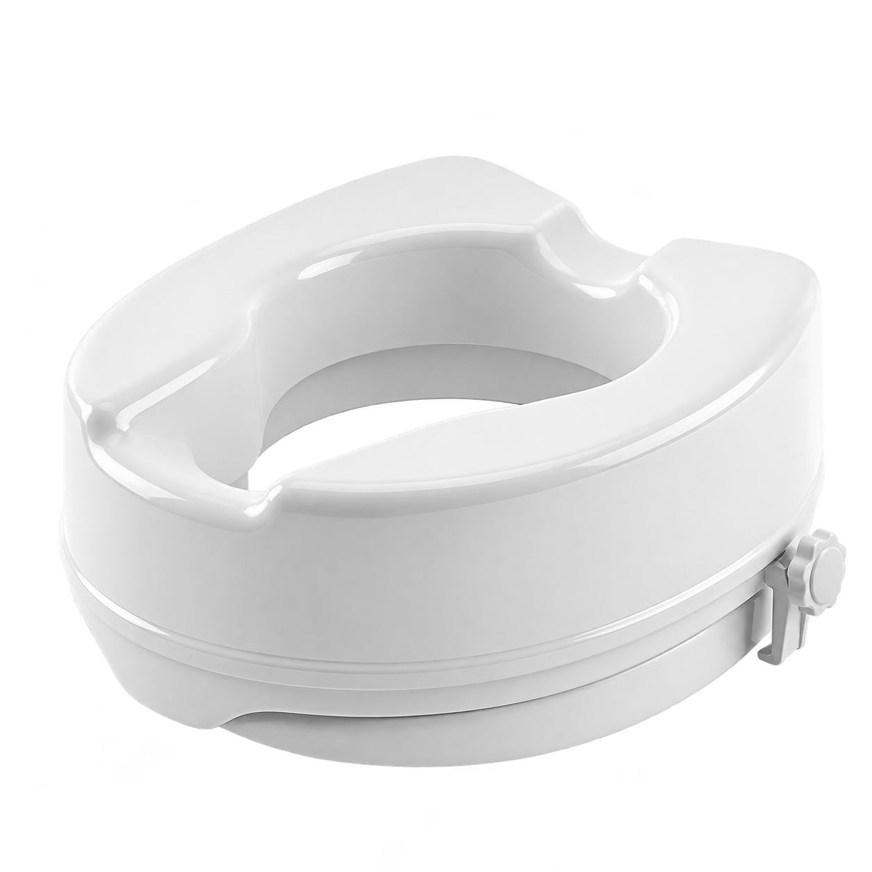 Toilettensitzerhöhung Mobiclinic Titán, 10 cm, ohne Deckel
