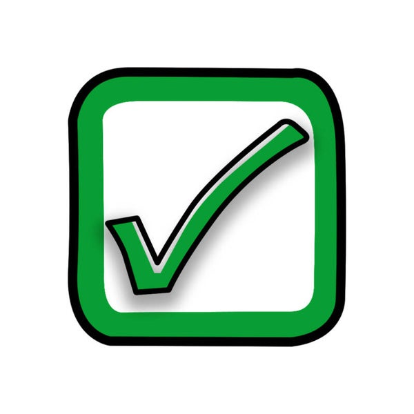 Magneetkaartje afgerond