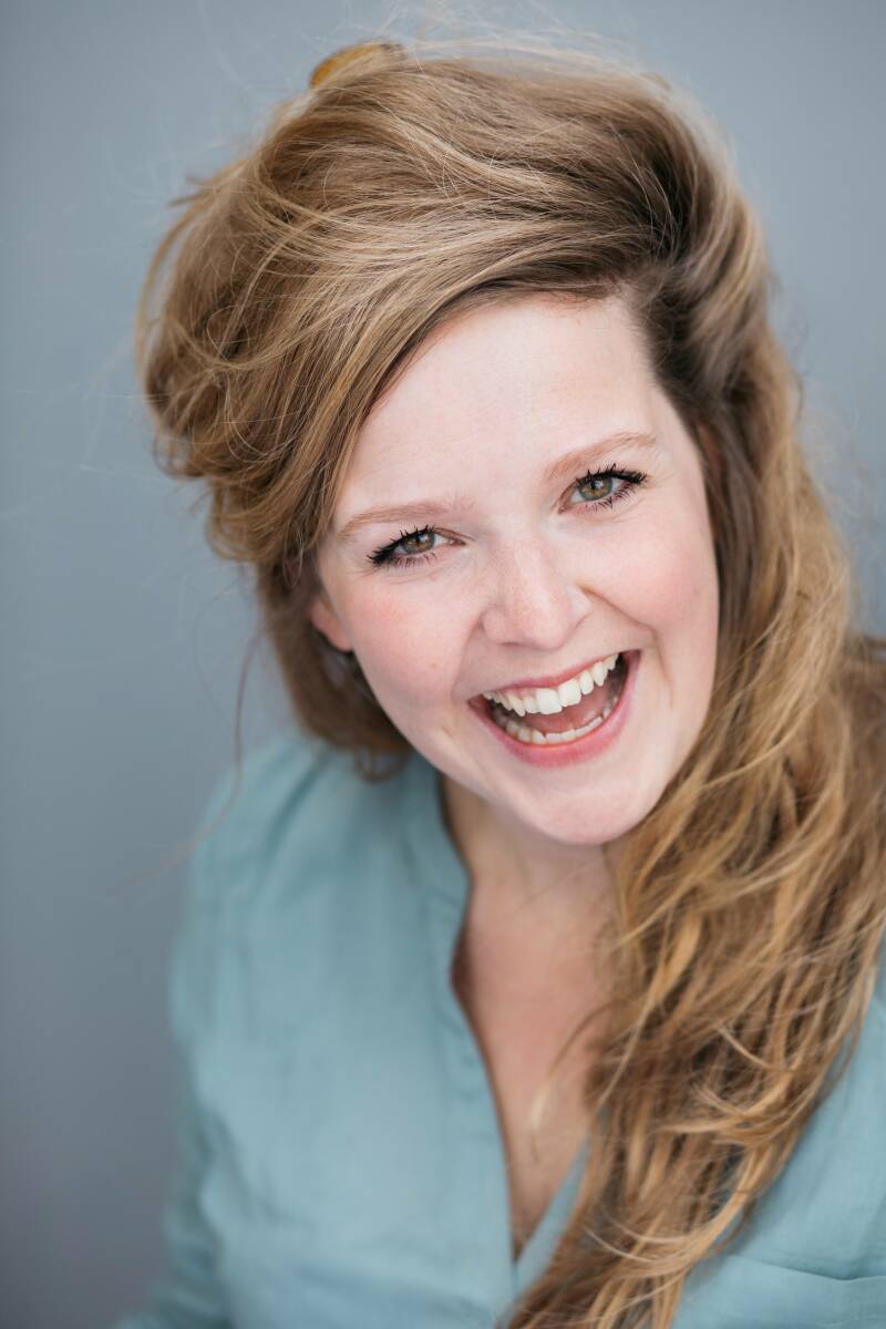 De altijd goedlachse Elke Vierveijzer!