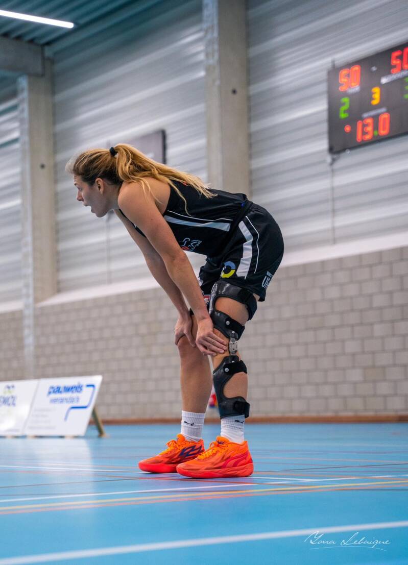 Isabelle Degels; een geweldige inspiratie voor wie er ook maar hogerop wil komen! Foto: Yona Lebaigue