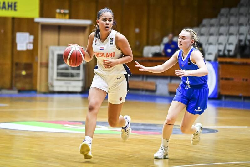 Jasmijn de Ceuninck van Capelle maakt steeds meer bijzondere ervaringen mee. Foto: FIBA Europe