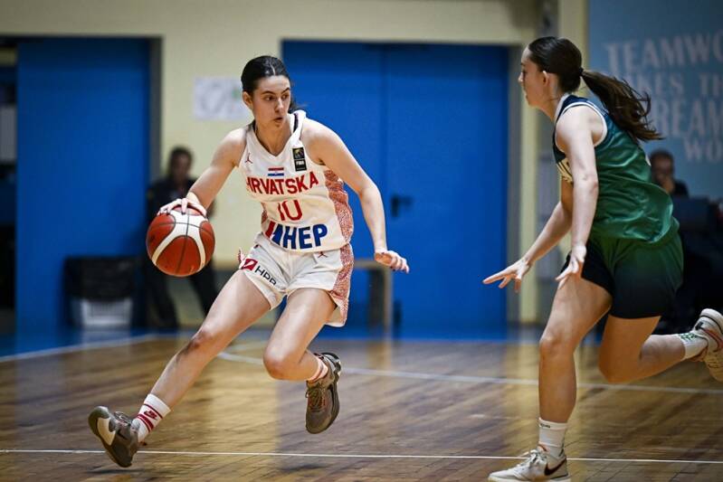 Lana Bešlić, one of the gold medal winners of the Croatian