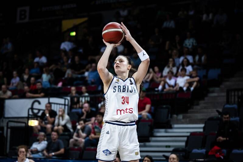 Rising Serbian basketball player: Katarina Knežević's passion from the start to international glory. Photo: FIBA Europe