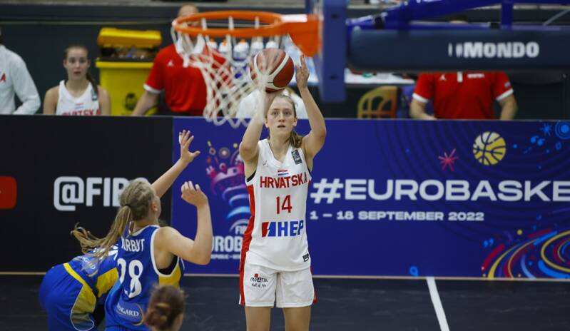 Lucija Banović makes wonderful things happen on the court. Photo: FIBA Europe