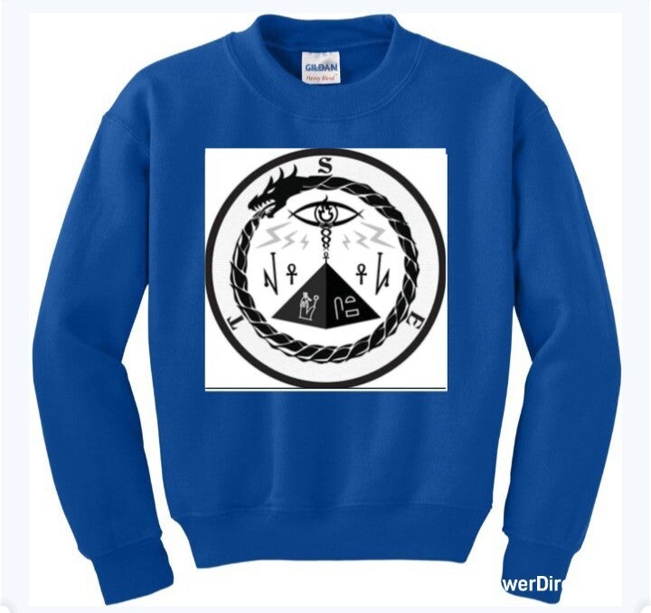 Setgok crew neck sweater Blue
