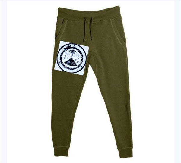 Setgok army green joggers