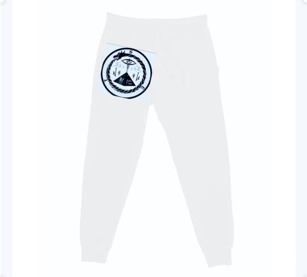 Setgok white joggers