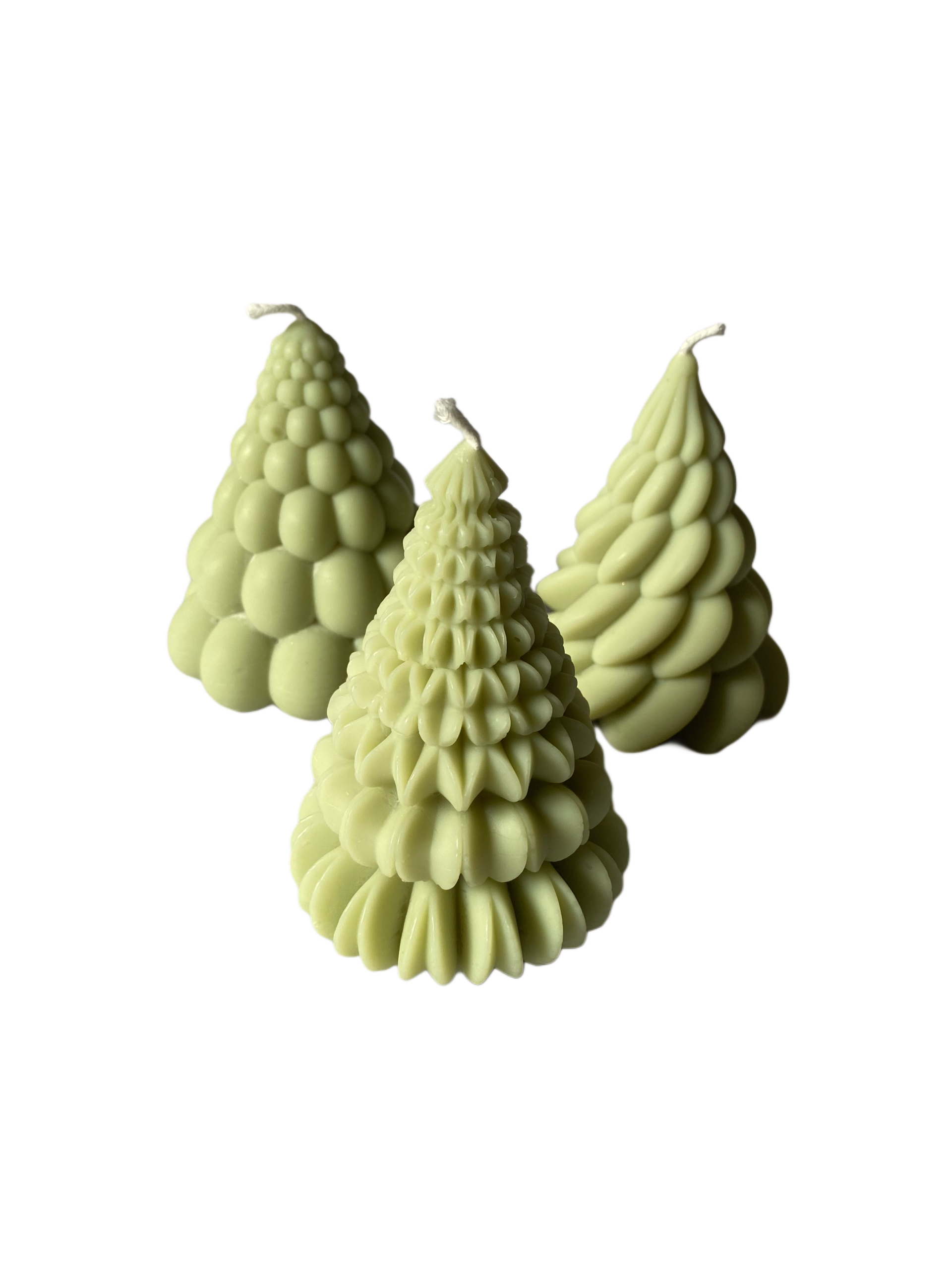 Kerstbomen lichtgroen