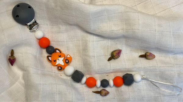 Nuggikette aus Silikon ,, Fuchs ''