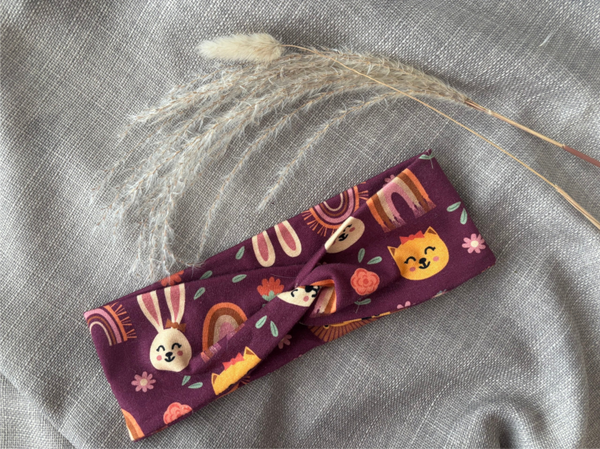 Kinder Stirnband "beere"