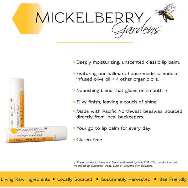 LOVE YOUR LIPS NATURAL LIP BALM