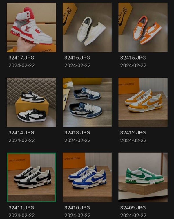 Bambas Louis Vuitton.1