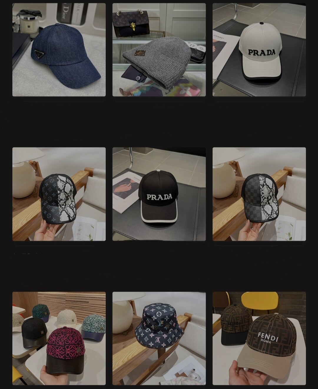 Gorras, marcas top 1