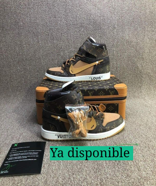 Bambas nike louis Vuitton