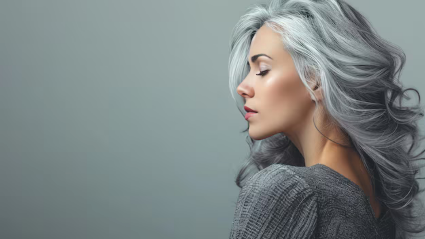 Grey Blending technique de transition cheveux gris en Gironde