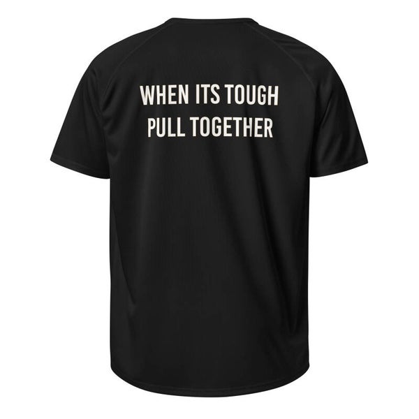 'Pull Together' Unisex Sports tee