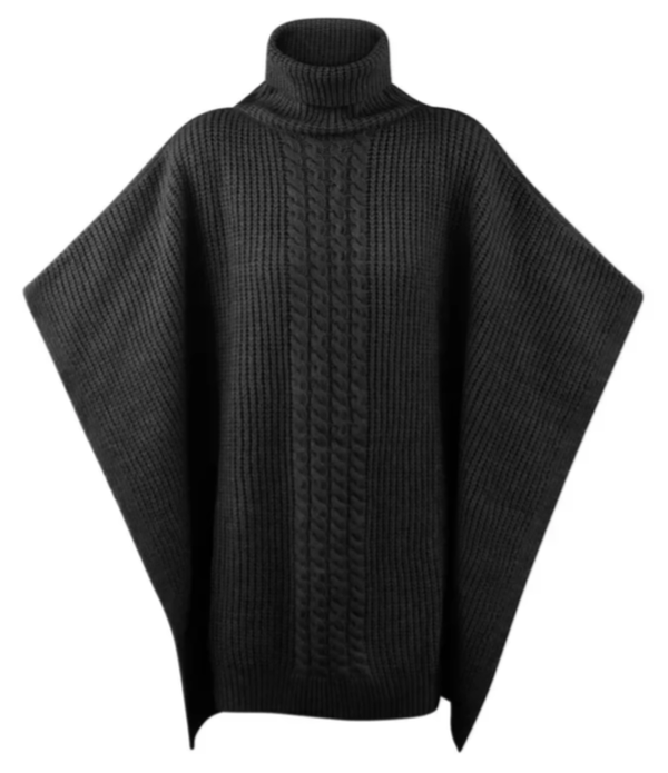 Gebreide Poncho