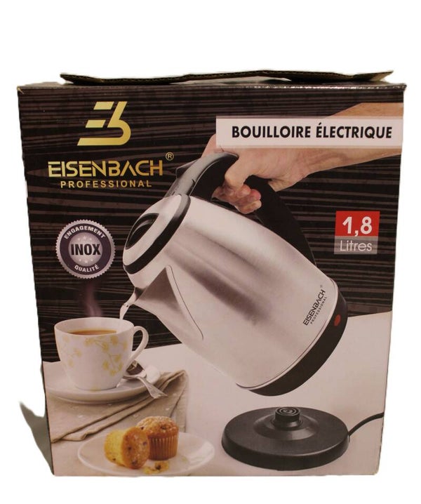 Eisenbach Professional Wasserkocher – 1,8 Liter | 1500 Watt | Modernes Design & hohe Effizienz