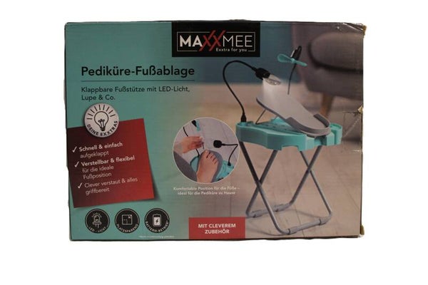 MAXXMEE Pediküre Fußstütze – Komfortable Fußpflege wie im Profi-Studio