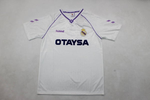 Real Madrid Camiseta Local 1990 - 1991