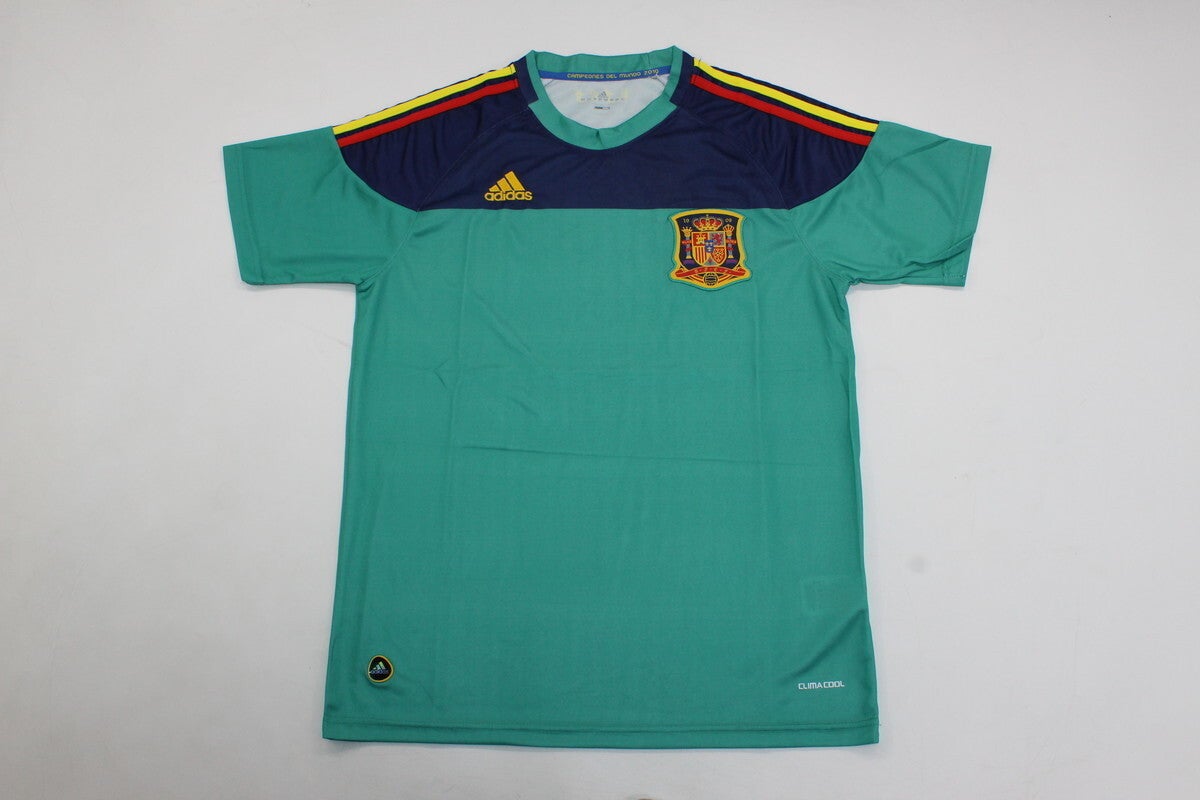 ESPAÑA CAMISETA RETRO LOCAL 2010