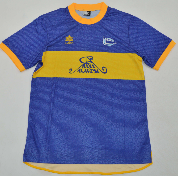 CAMISETA LOCAL DEPORTIVO ALAVES, FINAL UEFA CUP