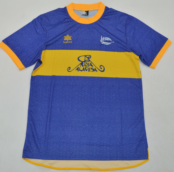 CAMISETA LOCAL DEPORTIVO ALAVES, FINAL UEFA CUP
