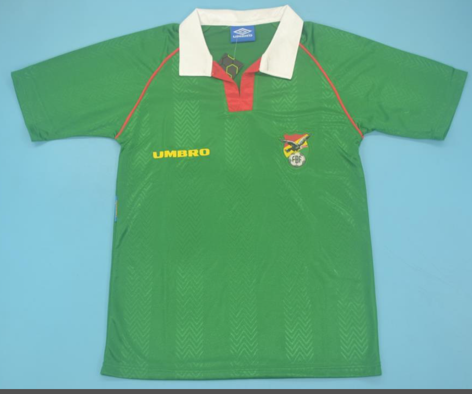 CAMISETA LOCAL BOLIVIA 1994 MUNDIAL