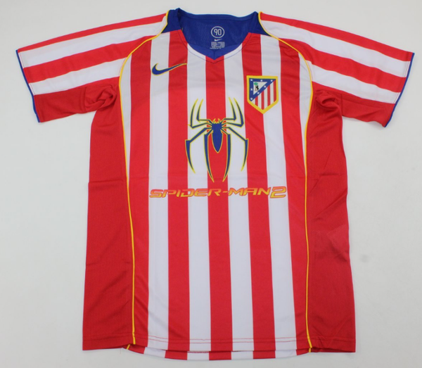 CAMISETA LOCAL ATLETICO DE MADRID 2004-2005 SPIDERMAN 2
