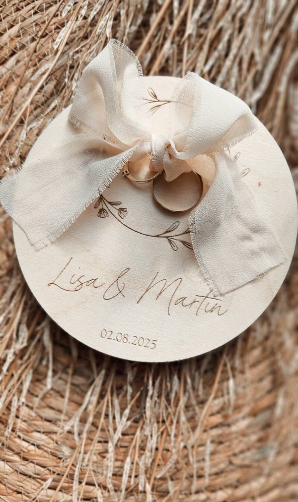 Ringhalter für Hochzeit & Trauung Hochzeit personalisiert