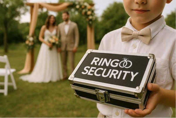Ringkoffer Hochzeit – Ring Security Case personalisierbar
