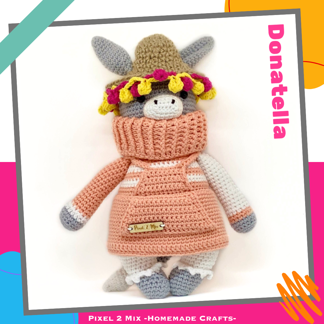 Donatella * The Donkey * PDF Crochet Pattern