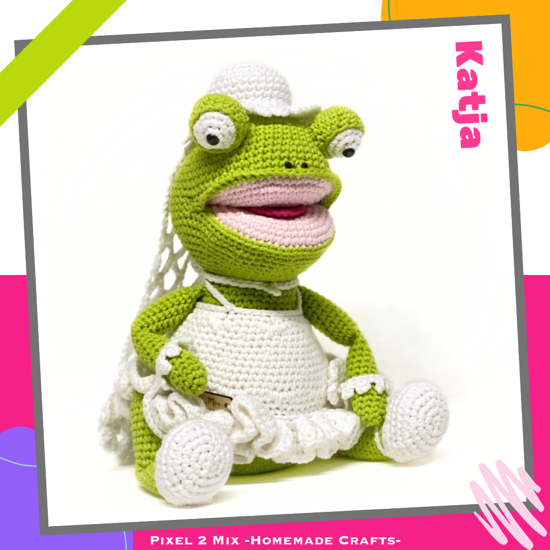 Katja * The Frog Bride * PDF Crochet Pattern