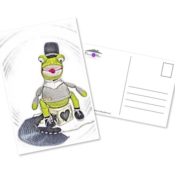 Karel Little * The Bridegroom Frog * Postcard (3)