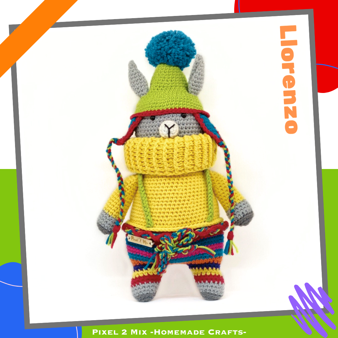 Llorenzo * The Llama * PDF Crochet Pattern