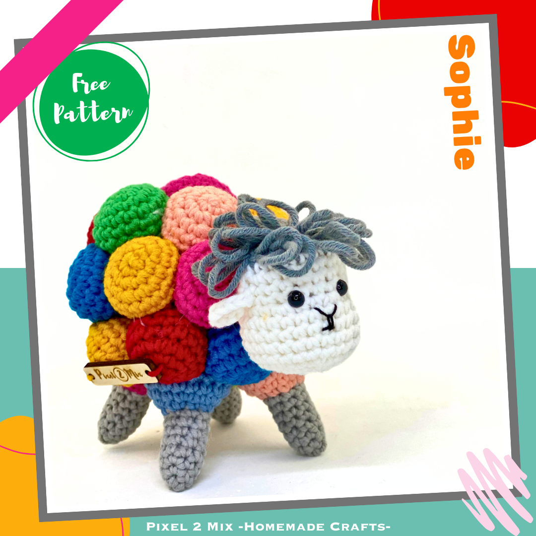 Sophie - The Chubby Woolly Sheep - Free PDF Crochet Pattern