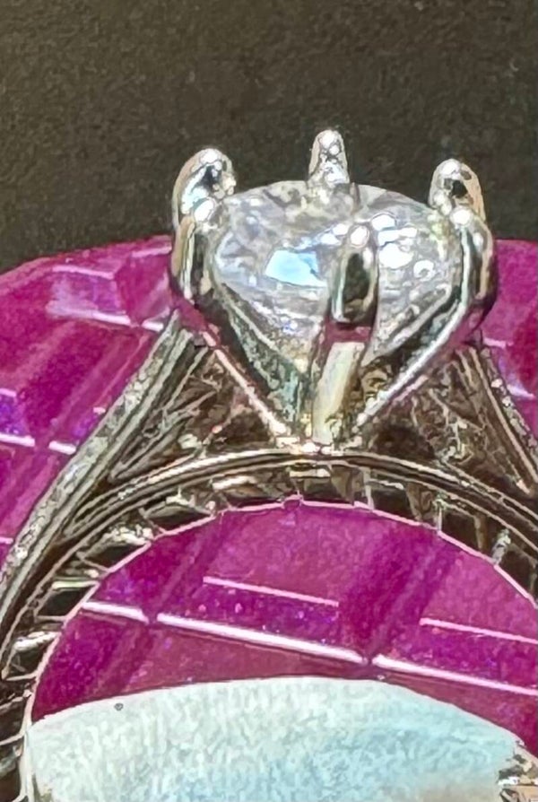Elegant Silver Ring Set