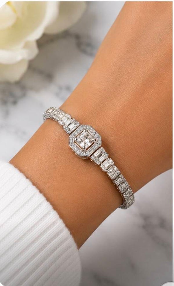 Moissanite Diamond Bracelet