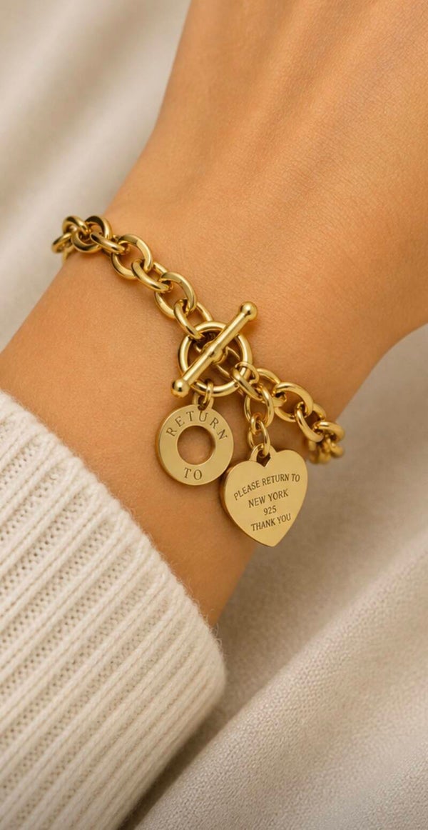 Gold Stainless Steel Bracelet