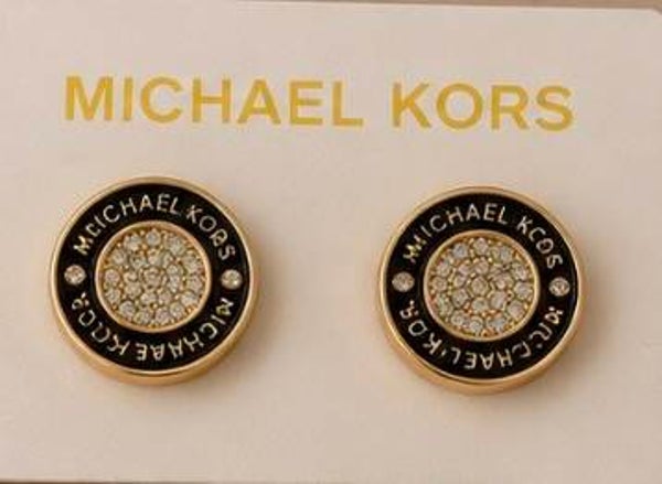 Michael Kors Two-Tone Stud Earrings