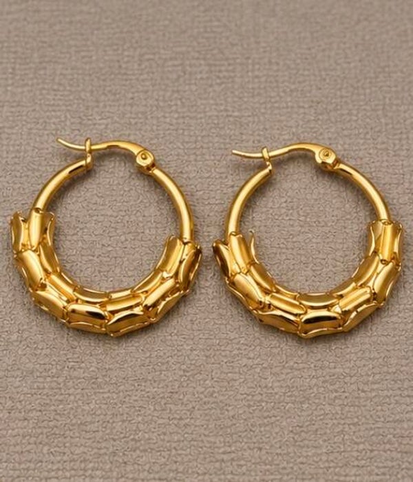 Gold Hoop Earrings