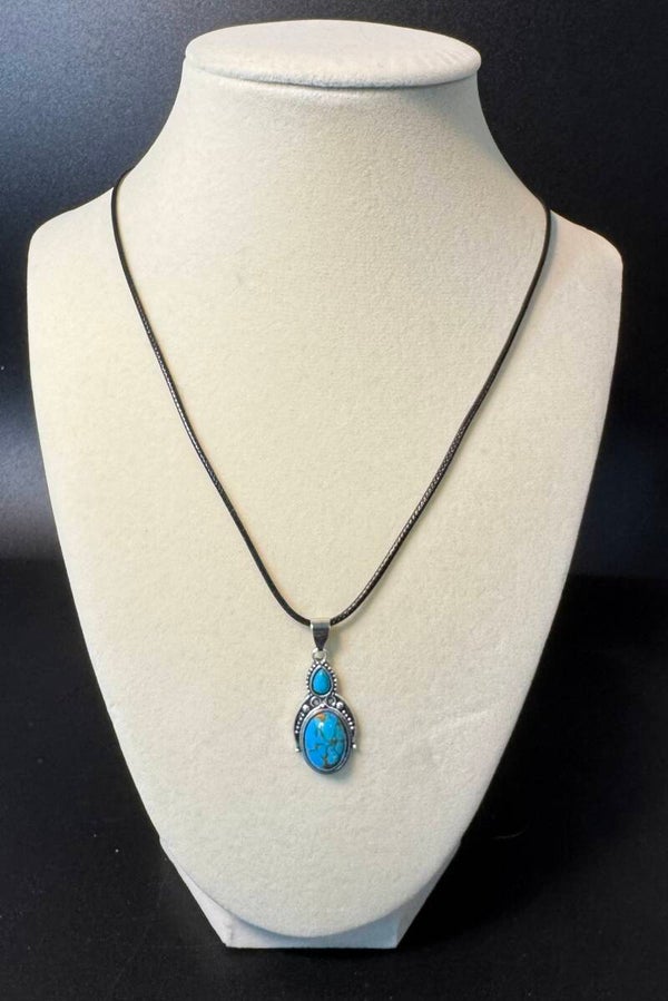 Turquoise Pendant Necklace