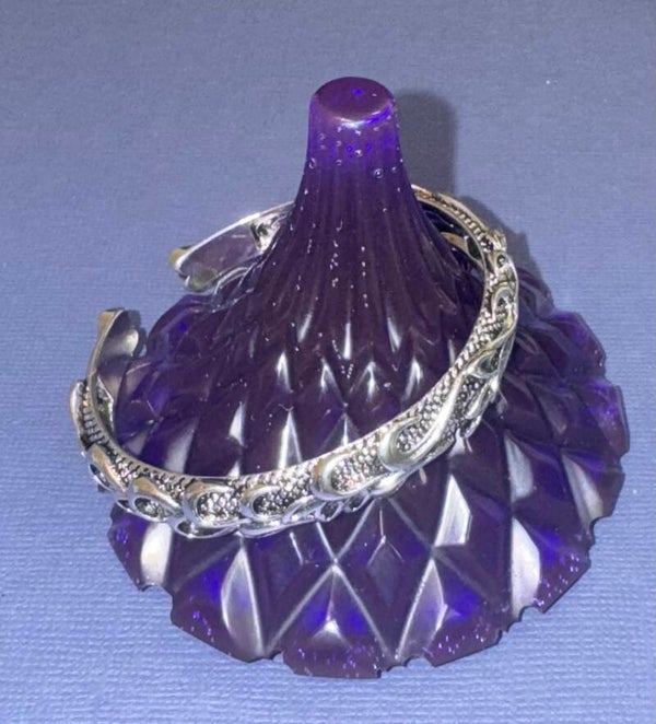 Elegant Sterling Silver Bangle Bracelet