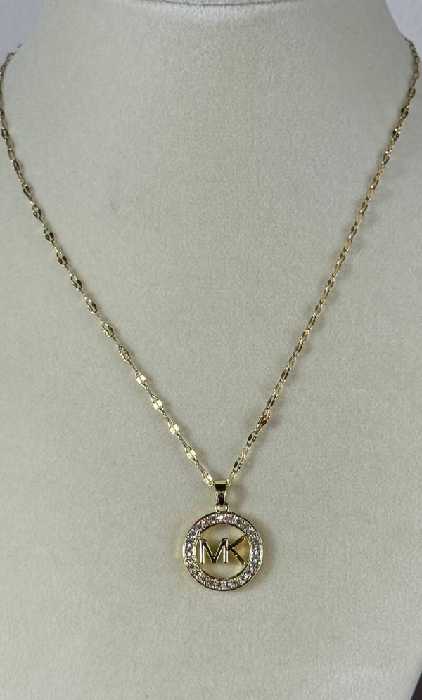 Michael Kors Gold Pendant Necklace