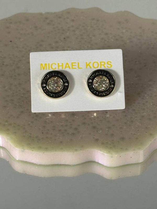 Michael Kors Two-Tone Stud Earrings
