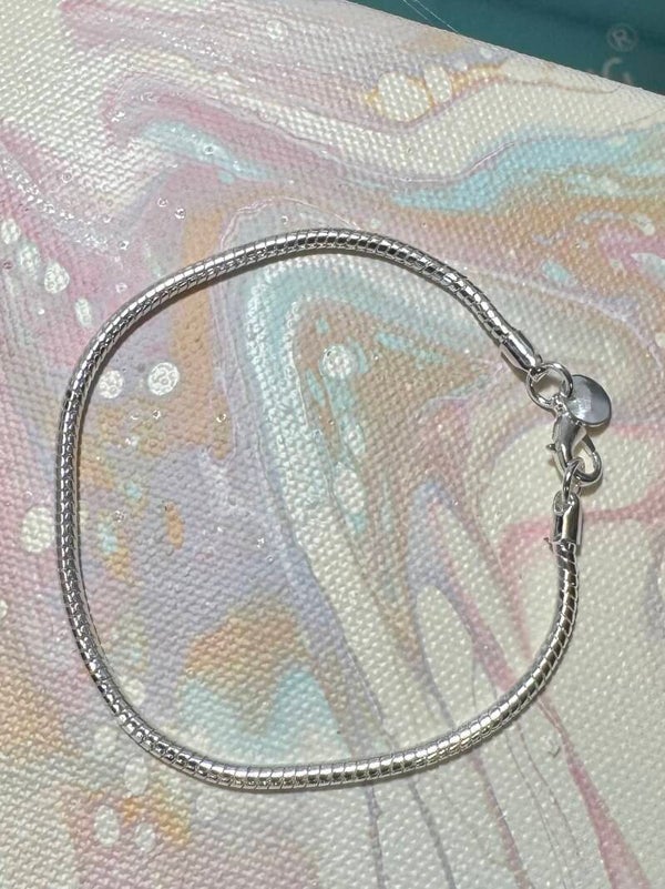 Elegant Sterling Silver Bracelet