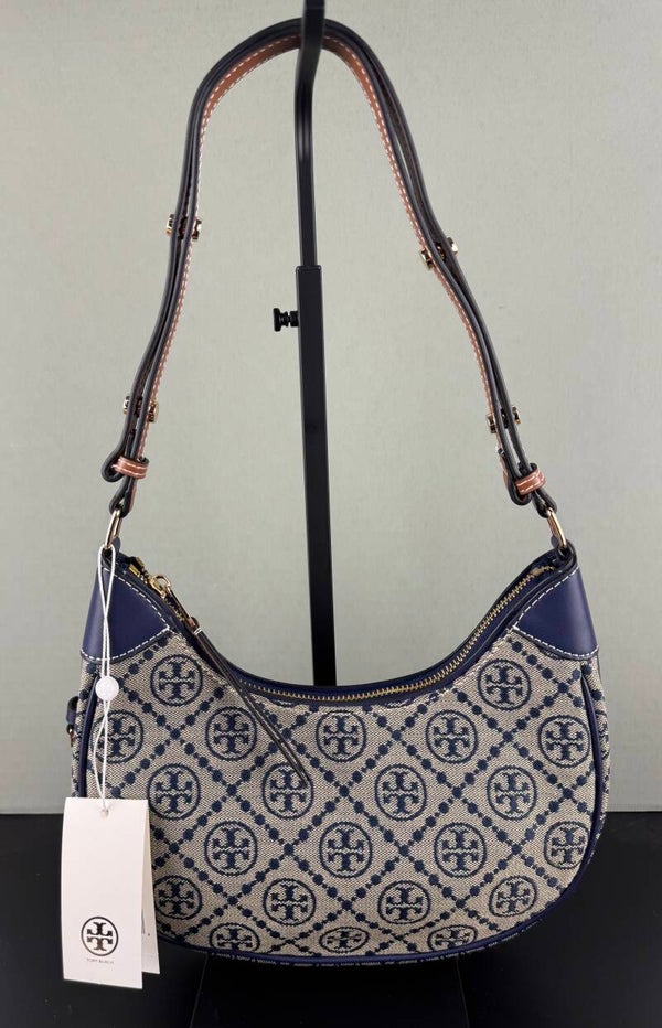 Elegant Blue Tory Burch Women's Shoulder Bag