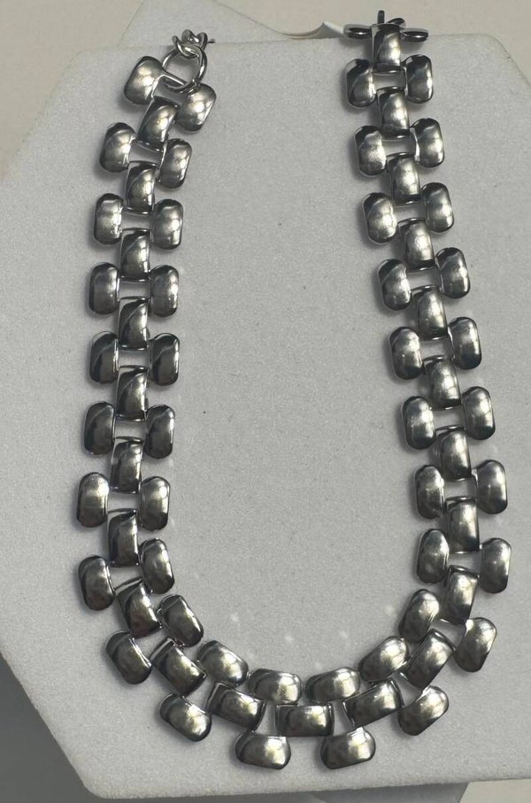 Stainless Steel Silver Link Bracelet