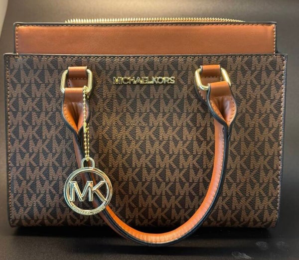 Michael Kors Brown and Tan Women's Bag