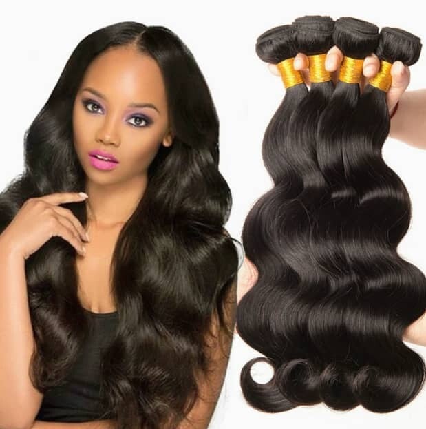 Full frontal lace wig